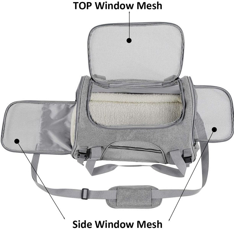 Borsa per Gatti con Aerazione