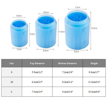 Pulisci Zampe Cane Grandi Accessori per Cani con Setole Morbide in Silicone Rimovibili per la pulizia zampe cane Sporche e Fangose