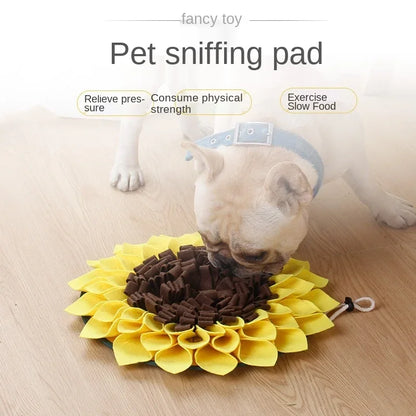Sniffing Tappeto per Cani Dogs, Dog Sniffing Mat Snuffle Mat per Cani per Cani Tappeto Sniffing mat per cani tappetini puzzle per Addestramento Cani per Giochi Interattivi alleviare lo stress