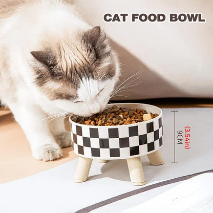 Ciotola per cani in acciaio inox, con piedi di supporto