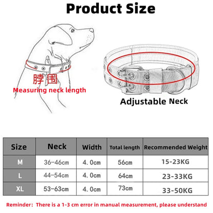 Collare K9 Tactical. Per Cani Medi e Grandi